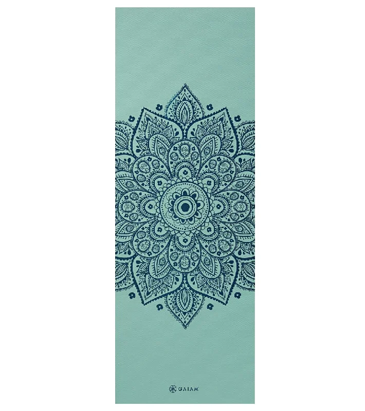 Gaiam 5mm Yoga Mat Cool Mint Sundial