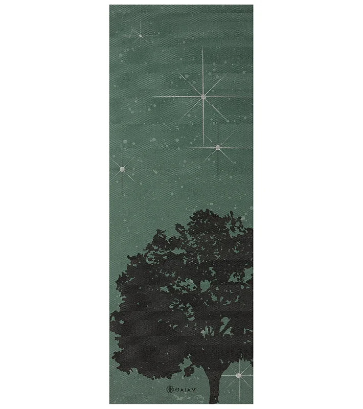 Gaiam 6mm Yoga Mat Premium Printed Luminary