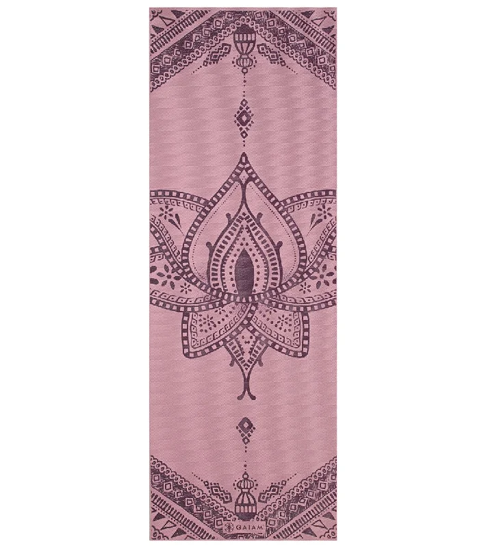 Gaiam 6mm Yoga Mat Reversible Inner Peace