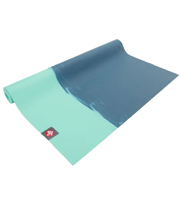 Manduka eKO SuperLite Travel Yoga Mat 71" 1.5mm Bondi Blue Stripe