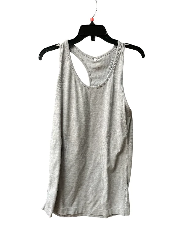 Athletic Tank Top By Athleta In Grey, Size: L