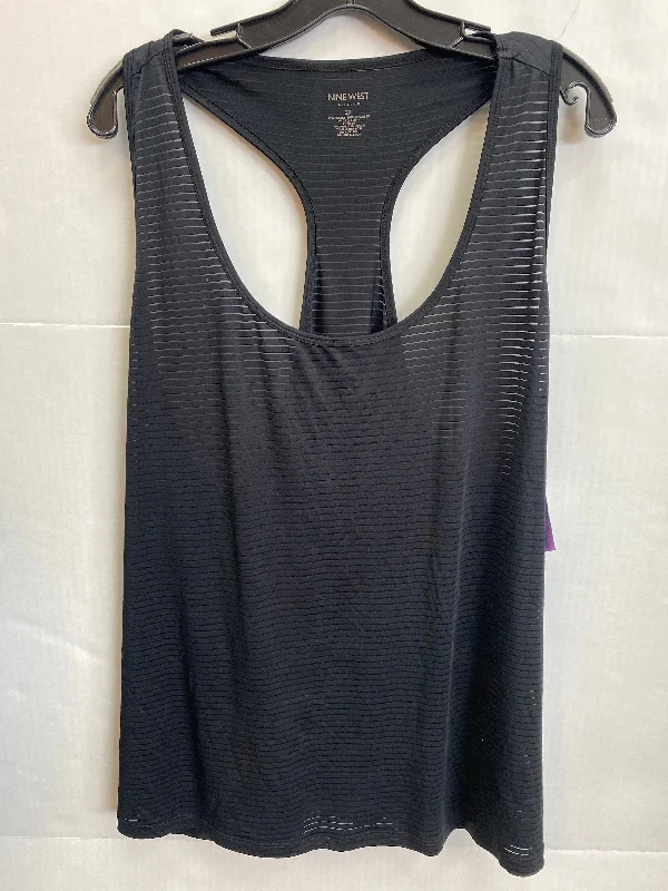 Black Athletic Tank Top Nine West, Size 2x