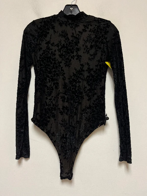 Bodysuit By Clothes Mentor In Black, Size: S