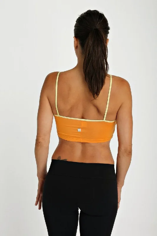 Bra Top (Tangerine) by 4-rth