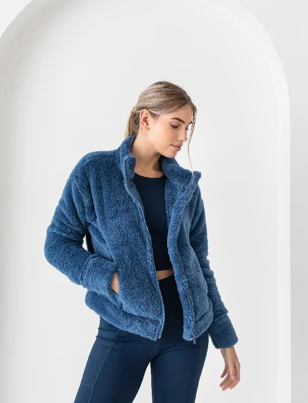 LADIES COZY UP SHERPA JACKET