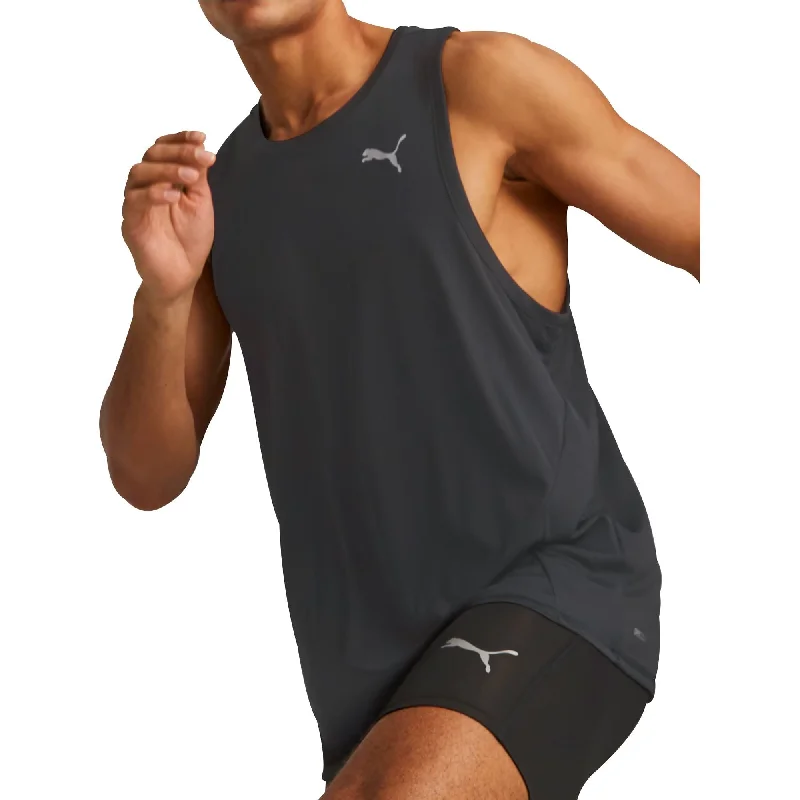 Puma Favourite Mens Running Vest - Black