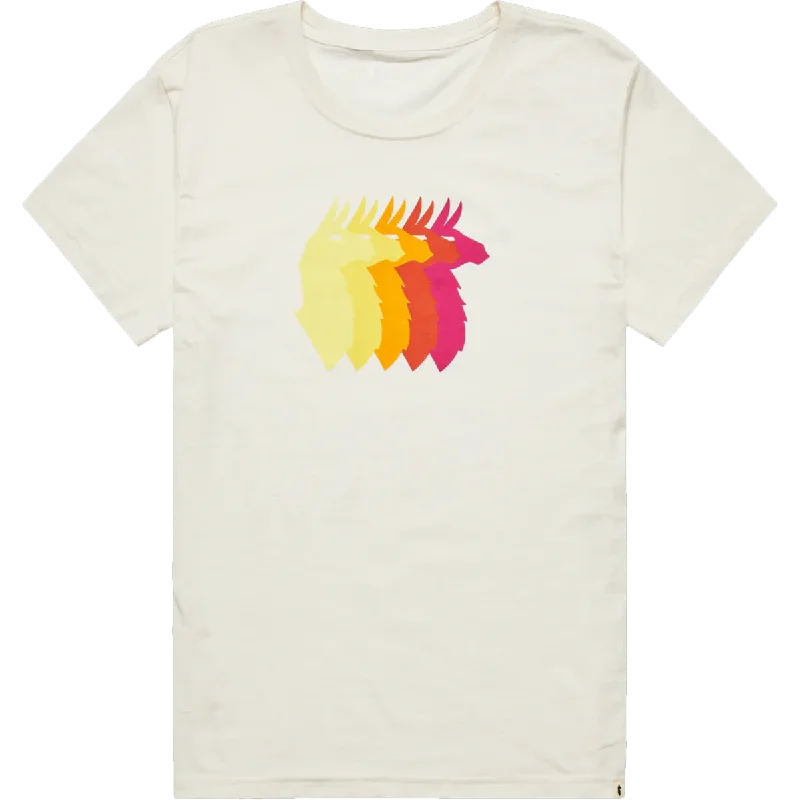 Women's Llama Sequence Organic T Shirt