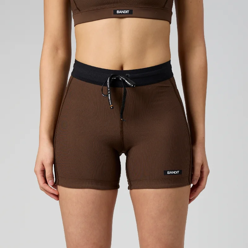 Cadence™ 5" Women's Compression Shorts - Umber