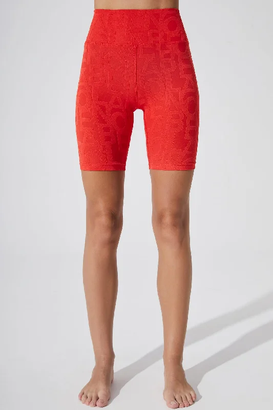 Classic 5" F'Onte Bikershort 3D - Haute Red