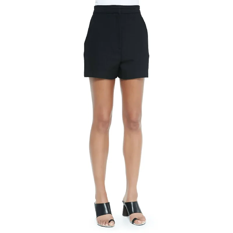 High Waist Short In Black