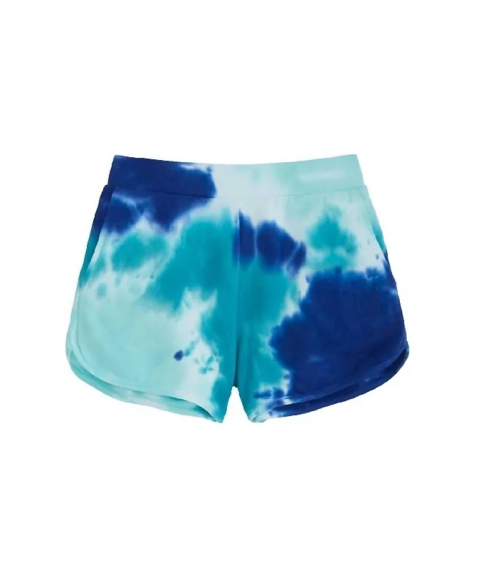 Women's Dolphin Shorts In Baja Blue Multi